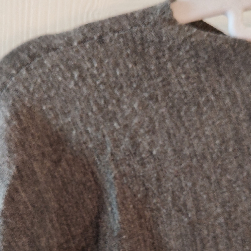 Eileen Fisher Charcoal Crewneck Sweater - Picture 5 of 5